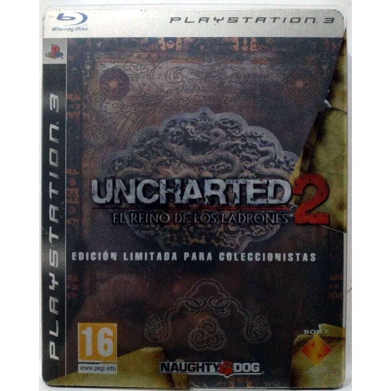Uncharted 2 El Reino de los Ladrones (Steelbox)