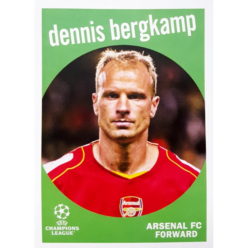 59-22 Dennis Bergkamp  Arsenal F.C. Topps Flagship 2022-23
