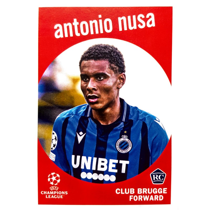 59-35 Antonio Nusa Club Brugge Topps Flagship 2022-23