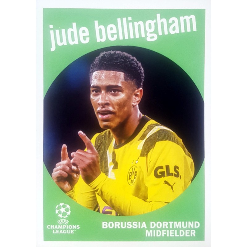 58-5 Jude Bellingham Borussia Dortmund Topps Flagship 2022-23