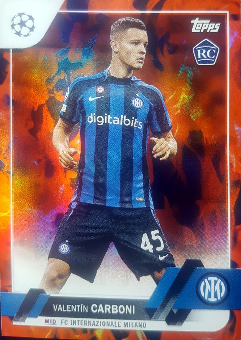 6 Valentin Carboni FC Internazionale Milano Topps Flagship 2022-23