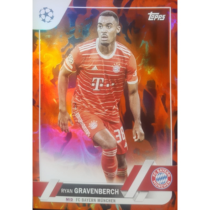 120 Ryan Gravenberch FC Bayern München Topps Flagship 2022-23