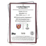 185 Lucas Paquetá West Ham United FC Ultra Rare 79/99 Topps SuperStars 2022-23