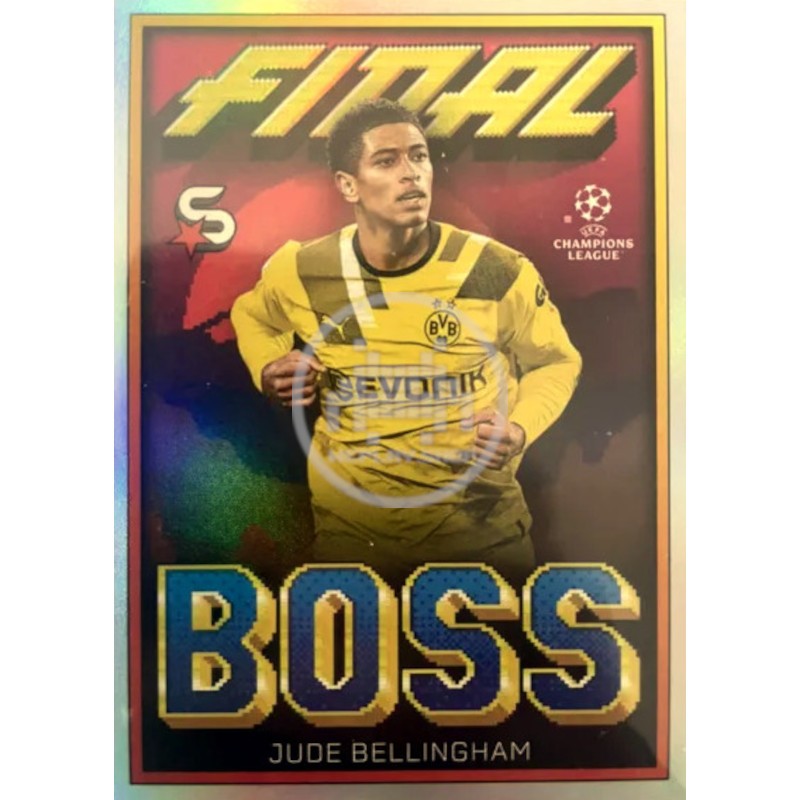 FB-JB Jude Bellingham Borussia Dortmund Final Boss Topps SuperStars 2022-23