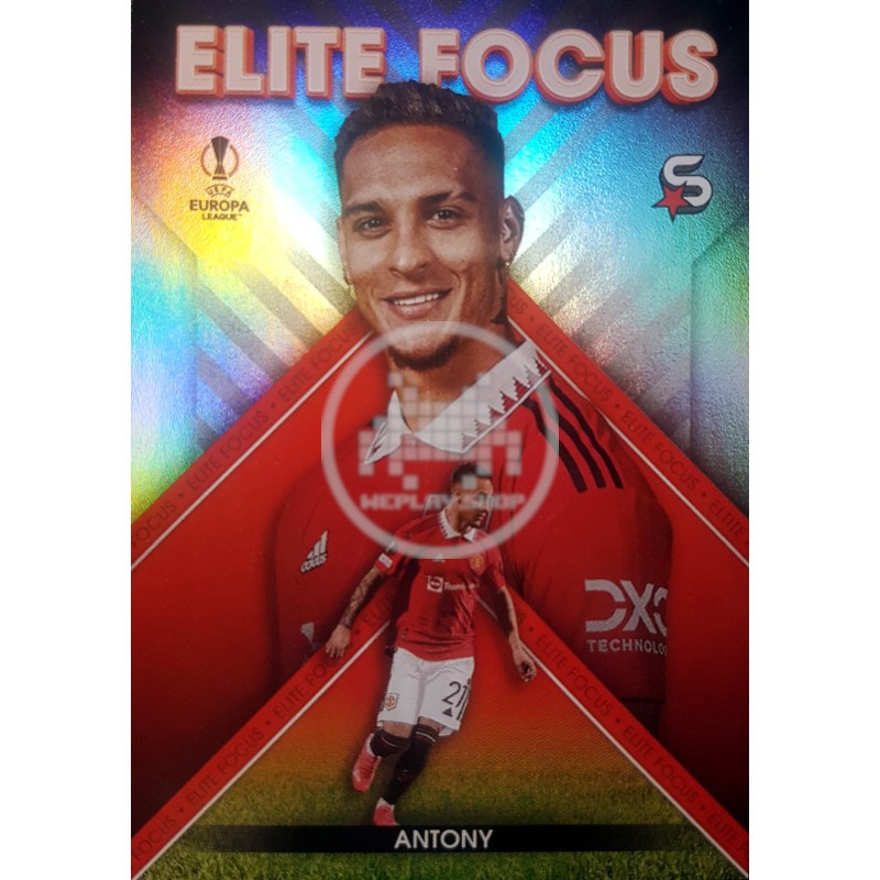 EF-ANT Antony Manchester United Elite Focus Topps SusperStars 2022-23