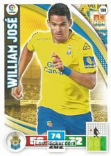 198 · William José · U.D. Las Palmas · Básica - Panini Adrenalyn XL Liga BBVA 2015-16