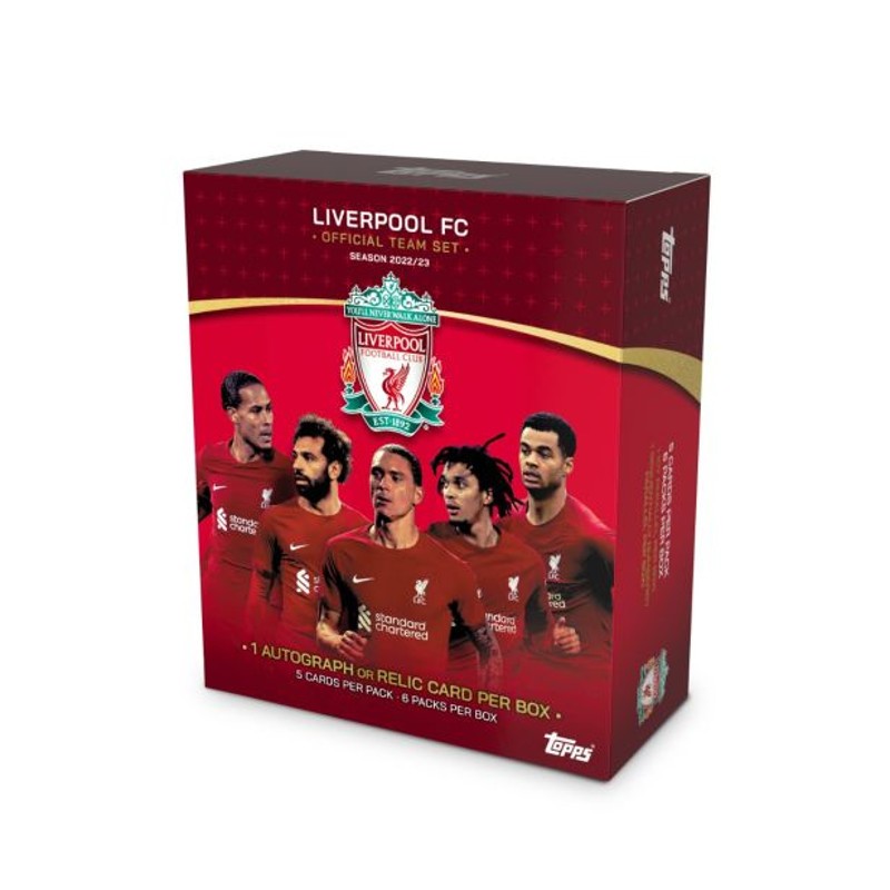 Topps Liverpool FC Official Team Set 22/23 - Topps ES