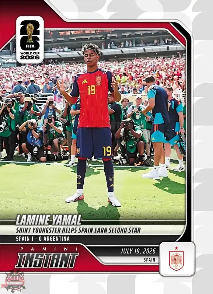 Trading Card Panini Instant FIFA World Cup 2026 Lamine Yamal Spain (Nº 246) – Panini (2026)