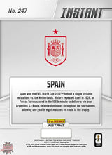 Trading Card Panini Instant FIFA World Cup 2026 Spain Champions (Nº 247) – Panini (2026)