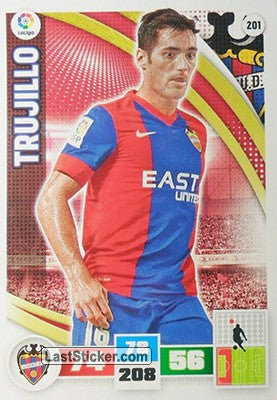 201 · Trujillo · Levante U.D. · Básica - Panini Adrenalyn XL Liga BBVA 2015-16