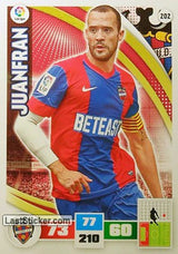 202 · Juanfran · Levante U.D. · Básica - Panini Adrenalyn XL Liga BBVA 2015-16