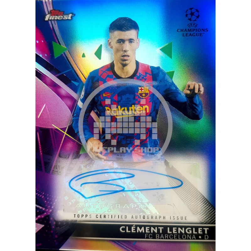 030/150 Clément Lenglet F.C. Barcelona Topps Finest UEFA Champions League