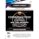 030/150 Clément Lenglet F.C. Barcelona Topps Finest UEFA Champions League