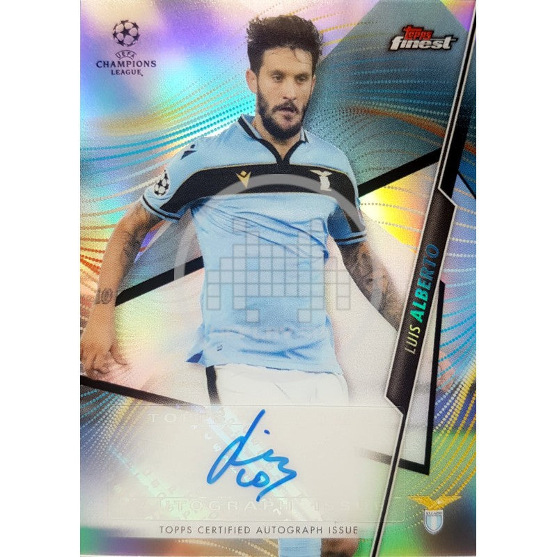 Luis Alberto S.S. Lazio Topps Finest UEFA Champions League 2020/21