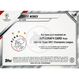 David Neres AFC Ajax Topps UEFA Champions League 2021/22