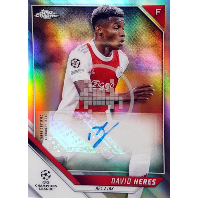 David Neres AFC Ajax Topps UEFA Champions League 2021/22