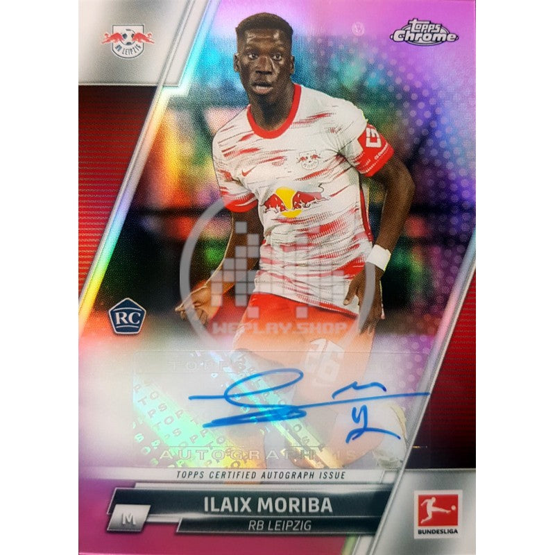 Ilaix Moriba RB Leipzig Topps Chrome Bundesliga 2021/22