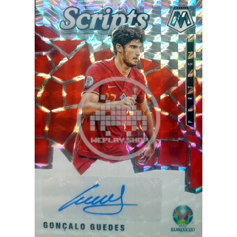 Gonçalo Guedes Portugal Panini Prizm Mosaic UEFA Euro Soccer 2021