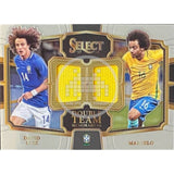 David Luiz - Marcelo Brasil Panini Select Double Team Memorabilia
