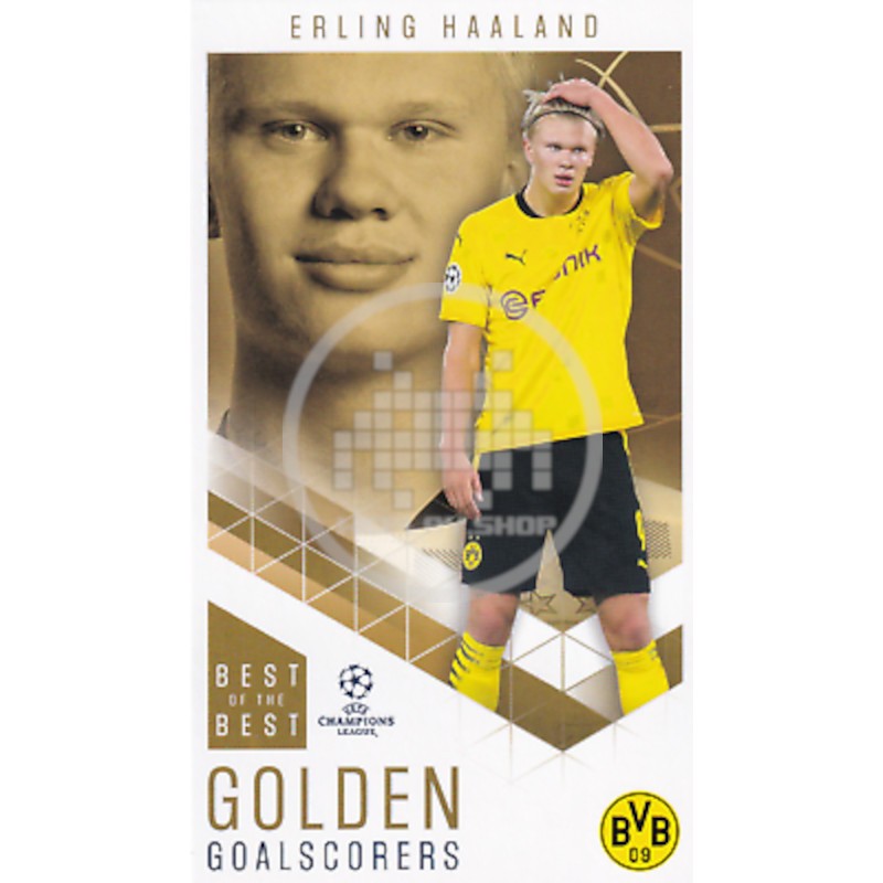 84 Erling Haaland Borussia Dortmund Topps Best of the Best