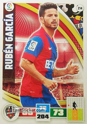 214 · Rubén García · Levante U.D. · Básica - Panini Adrenalyn XL Liga BBVA 2015-16