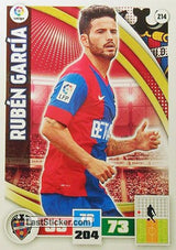 214 · Rubén García · Levante U.D. · Básica - Panini Adrenalyn XL Liga BBVA 2015-16