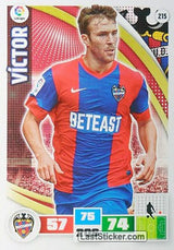215 · Víctor · Levante U.D. · Básica - Panini Adrenalyn XL Liga BBVA 2015-16