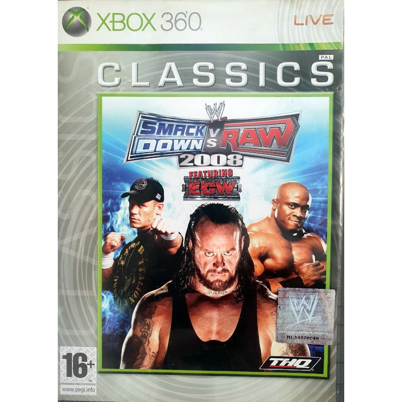 Smack Down Vs Raw 2008 (Classics)