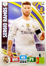 220 · Sergio Ramos · Real Madrid · Básica - Panini Adrenalyn XL Liga BBVA 2015-16