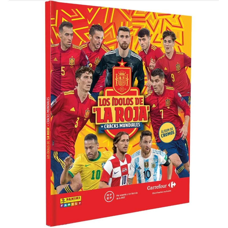 Álbum Los Ídolos de `La Roja´ + Cracks Mundiales