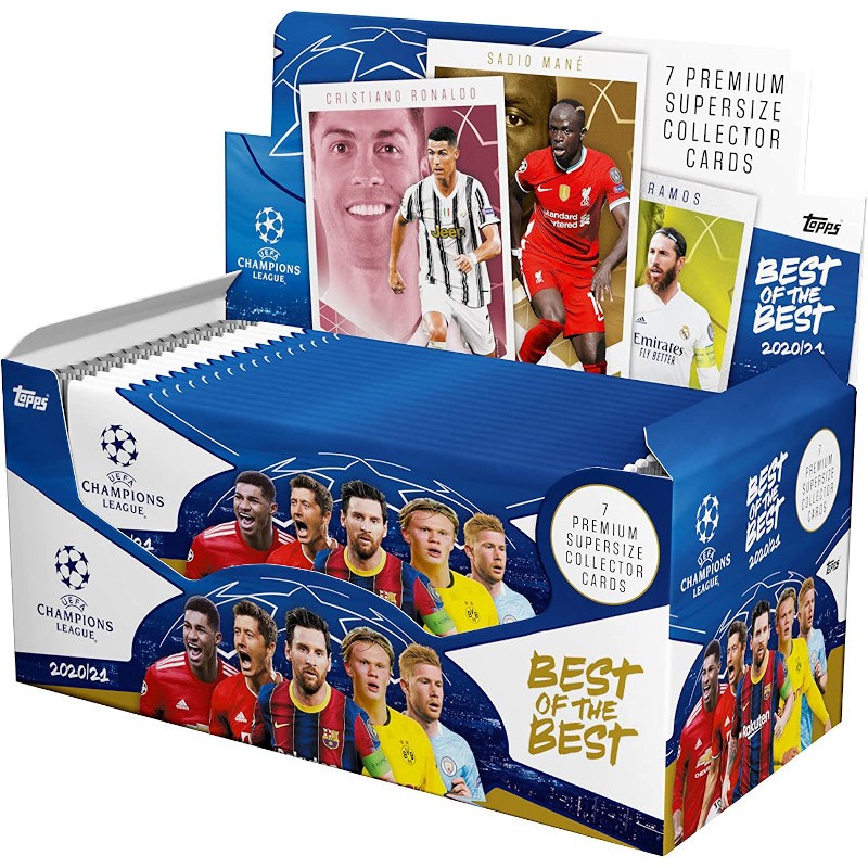 Caja 24 Sobres Topps UCL Best of the Best 2020/21