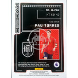Pau Torres Spain 126/149 Panini Obsidian Soccer 2021/22