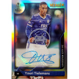 Youri Tielemans Leicester City FC Topps Merlin Chrome 2021/22