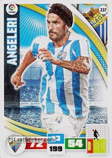 237 · Angeleri · Málaga C.F. · Básica - Panini Adrenalyn XL Liga BBVA 2015-16