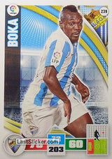 239 · Boka · Málaga C.F. · Básica - Panini Adrenalyn XL Liga BBVA 2015-16