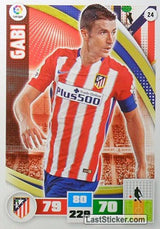 024 · Gabi · Atlético de Madrid · Básica - Panini Adrenalyn XL Liga BBVA 2015-16