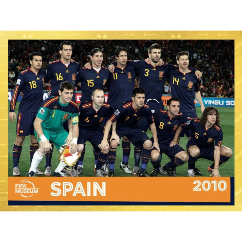 FWC28 Spain Fifa Museum Panini Qatar World Cup 2022