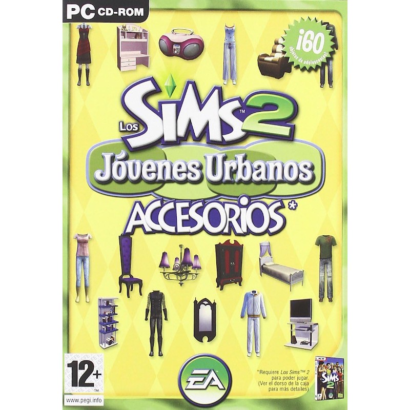 Los Sims 2 Jóvenes Urbanos Accesorios
