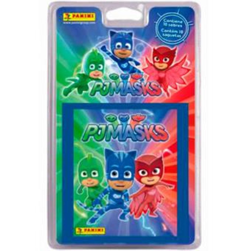 Blister 10 Sobres Panini PJMasks