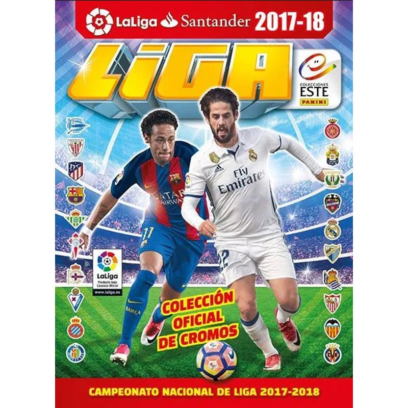 Álbum Panini Liga Este Santander 2017-18