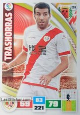 259 · Trashorras · Rayo Vallecano · Básica - Panini Adrenalyn XL Liga BBVA 2015-16