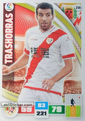 259 · Trashorras · Rayo Vallecano · Básica - Panini Adrenalyn XL Liga BBVA 2015-16