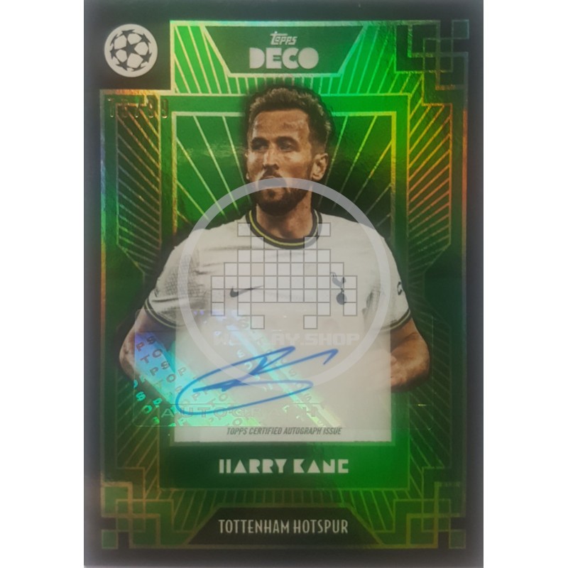 Topps Deco Harry Kane Tottenham Original Signed 75/99