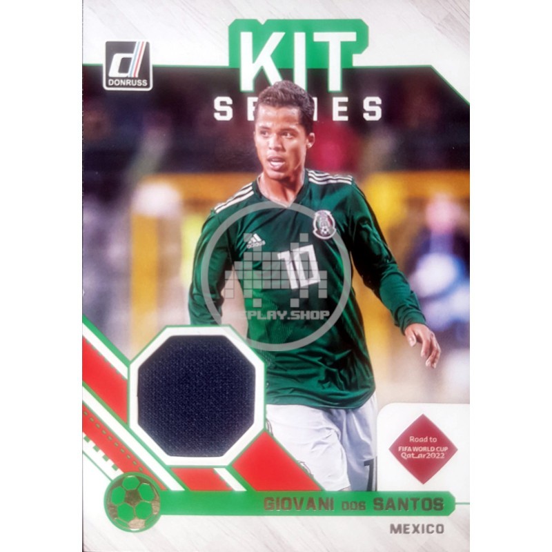 Panini Giovani Dos Santos Mexico Kit Series KS-GDS Road to Qatar 2022