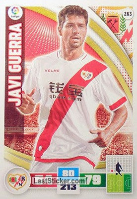 263 · Javi Guerra · Rayo Vallecano · Básica - Panini Adrenalyn XL Liga BBVA 2015-16