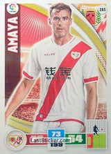 265 · Amaya · Rayo Vallecano · Básica - Panini Adrenalyn XL Liga BBVA 2015-16