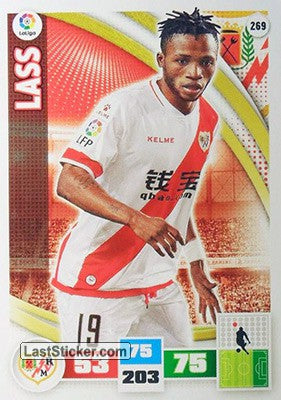 269 · Lass · Rayo Vallecano · Básica - Panini Adrenalyn XL Liga BBVA 2015-16