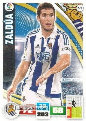 272 · Zaldúa · Real Sociedad · Básica - Panini Adrenalyn XL Liga BBVA 2015-16