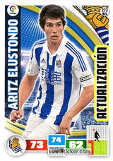 273BIS · Aritz Elustondo · Real Sociedad · Actualización (BIS) - Panini Adrenalyn XL Liga BBVA 2015-16