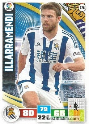 276 · Illarramendi · Real Sociedad · Básica - Panini Adrenalyn XL Liga BBVA 2015-16
